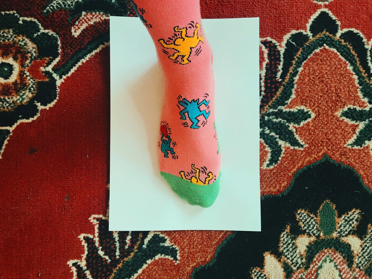 measuring foot